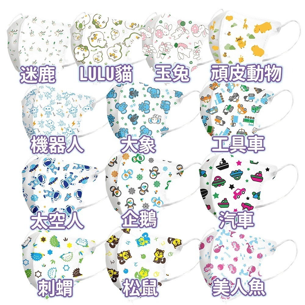 【愛淘購物】淨新醫用口罩 3D立體兒童醫療口罩 兒童醫療口罩 台灣製造 3D兒童 醫療級口罩-細節圖5
