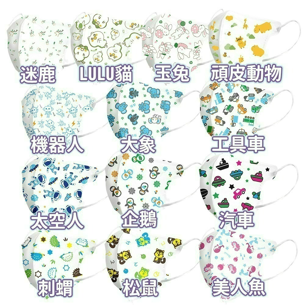 【愛淘購物】淨新醫用口罩 3D立體兒童醫療口罩 兒童醫療口罩 台灣製造 3D兒童 醫療級口罩-細節圖5