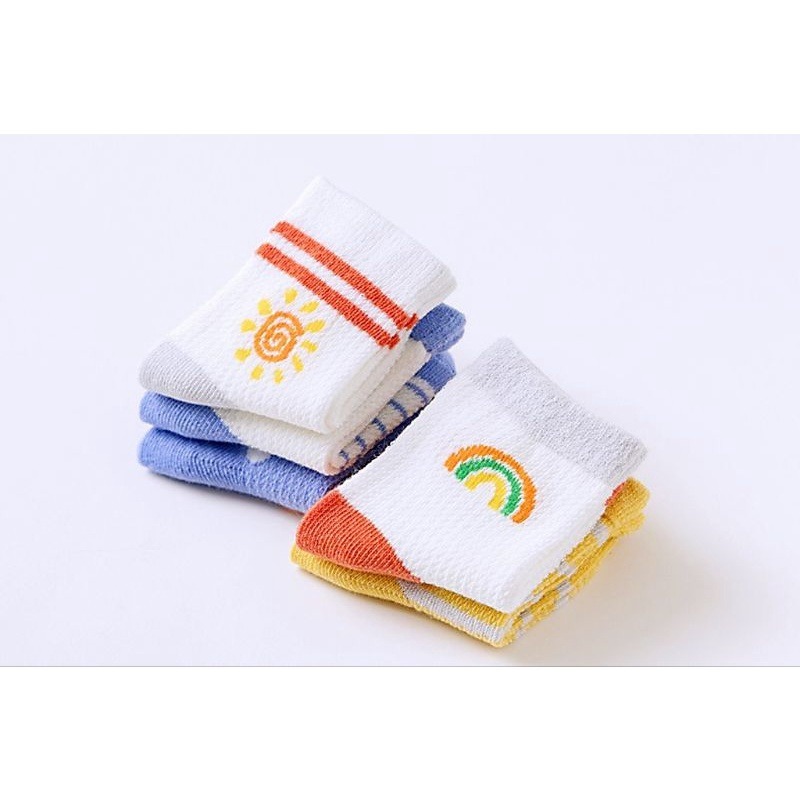 【愛淘購物】兒童襪子 春夏款襪子 透氣網眼襪 寶寶襪子棉質襪子 童襪 男童襪子 女童襪子 透氣襪子-細節圖6