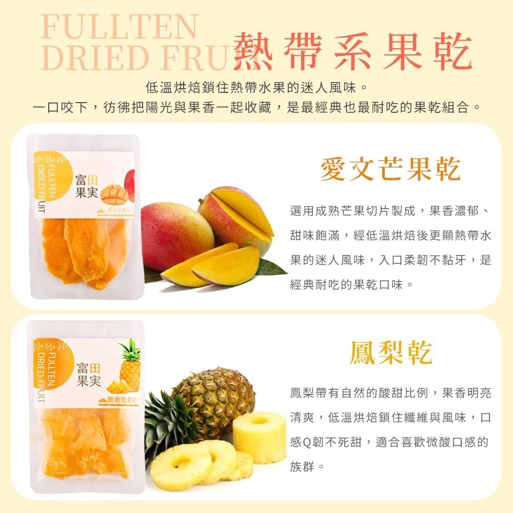 【愛淘購物】有顆梅 富田 檸檬片 水果乾 蜜餞 蜜柑乾 芒果 芭樂 草莓 甘送李 驚醒李 水蜜桃 梅片 鳳梨-細節圖6