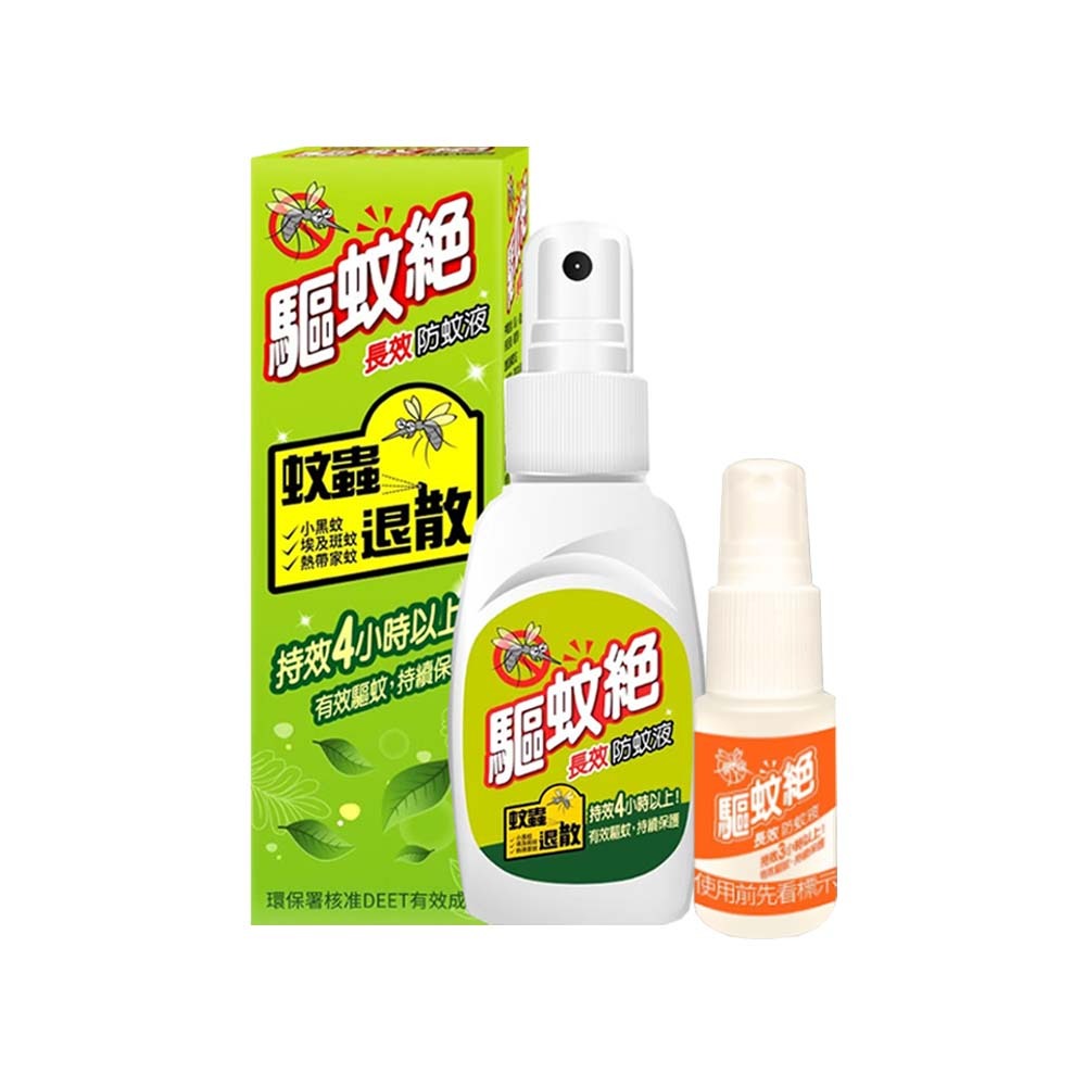 【愛淘購物】驅蚊絕 80ML 家庭號 預防小黑蚊 埃及斑蚊 熱帶家蚊 病媒蚊 叮咬 DEET 防蚊液 長效-細節圖9