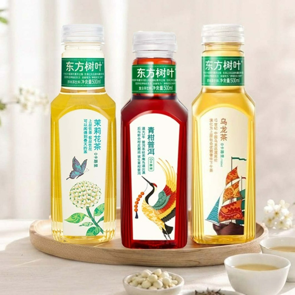 【愛淘購物】東方樹葉 茉莉花茶 青柑普洱 500ml 瓶裝 單入 花茶 飲料 0卡路里 0糖 0脂肪-細節圖8