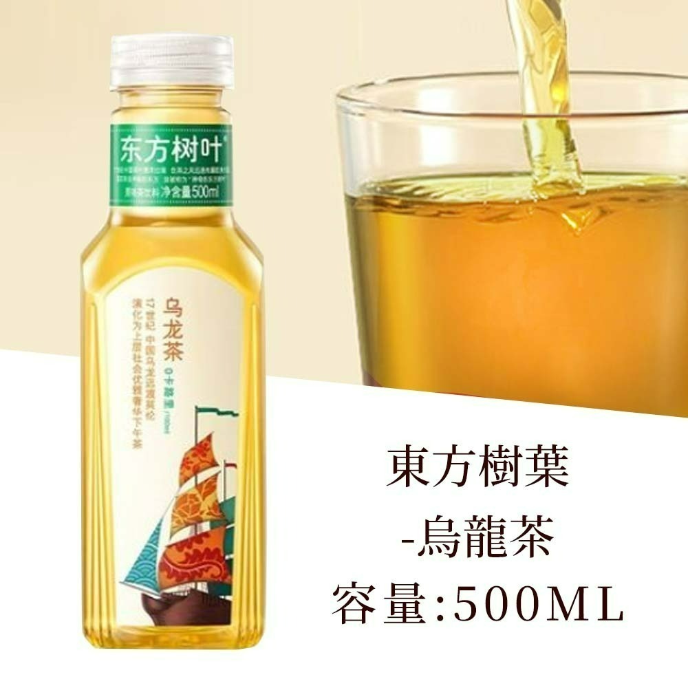 【愛淘購物】東方樹葉 茉莉花茶 青柑普洱 500ml 瓶裝 單入 花茶 飲料 0卡路里 0糖 0脂肪-規格圖3