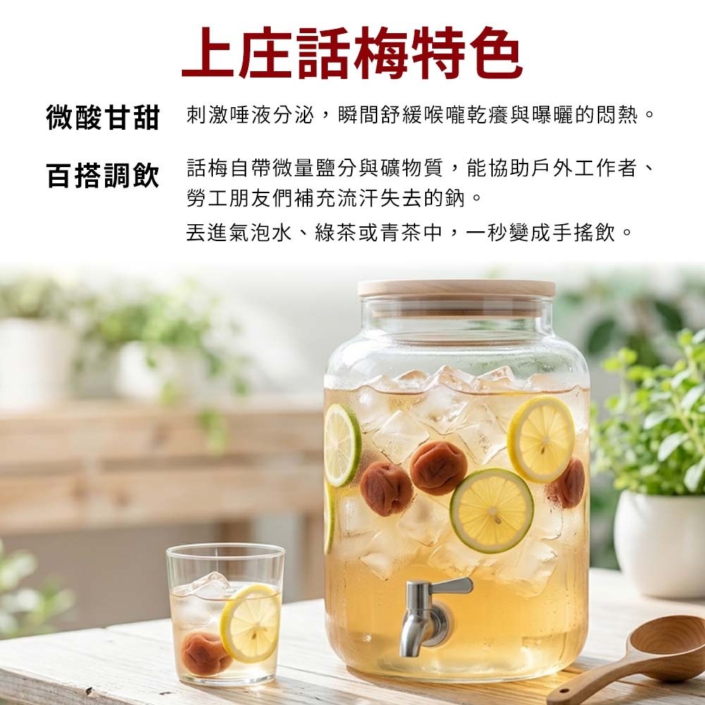 【愛淘購物】上庄話梅 500克 大容量 夾鏈袋裝 調理話梅 白話梅 紅話梅 鹹話梅 醃漬 沖泡飲品用-細節圖3