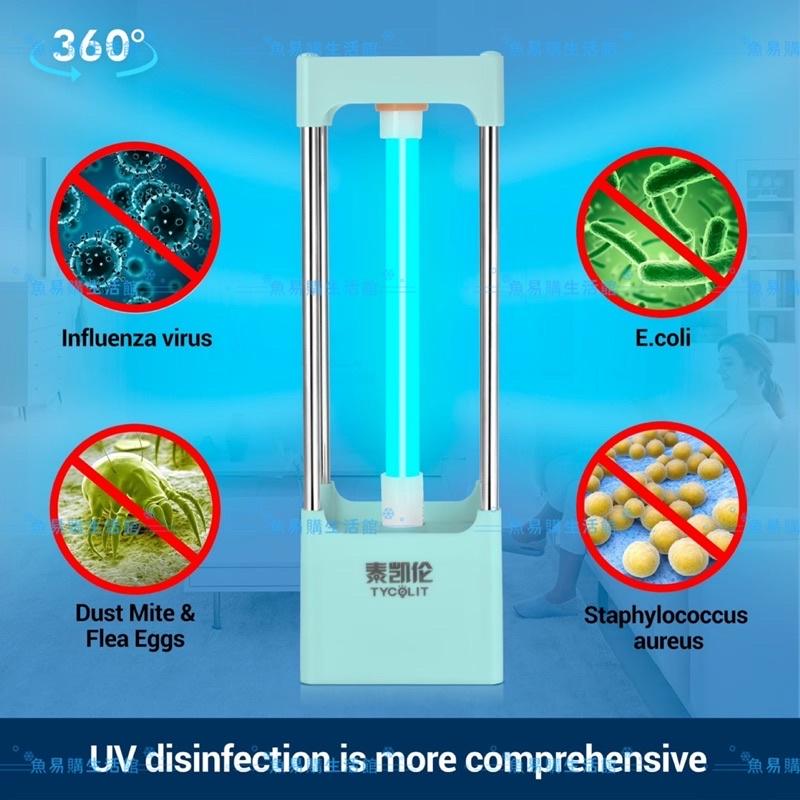 110V專用 人體保護模式 12W紫外線殺菌燈 消毒燈 滅菌燈 UVC臭氧殺菌-細節圖9