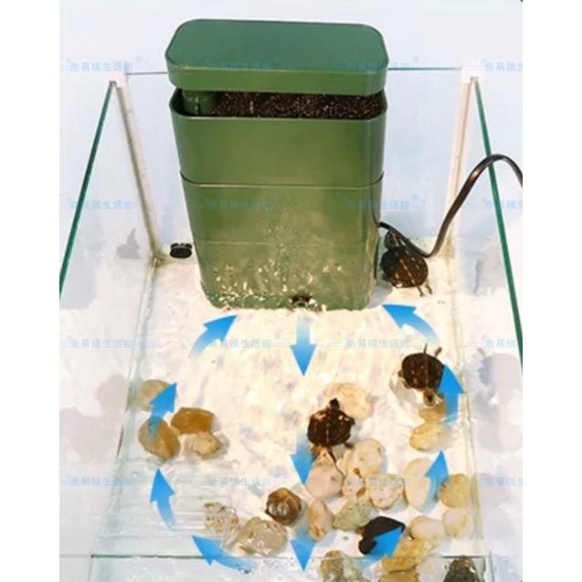 🈶️台灣出貨🈶️800L/H大流量水泵 魚缸 烏龜缸 低水位過濾器 烏龜過濾器 低水位過濾器 龜缸過濾器 烏龜缸-細節圖5
