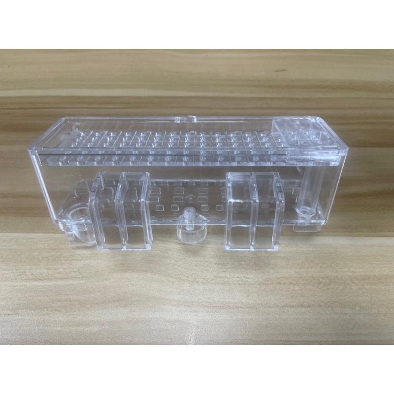 台灣出貨🈶️內置側掛式 過濾盒 低水位 上部過濾 掛式過濾盒 滴流盒 水幕過濾盒 過濾盒 水幕-細節圖5