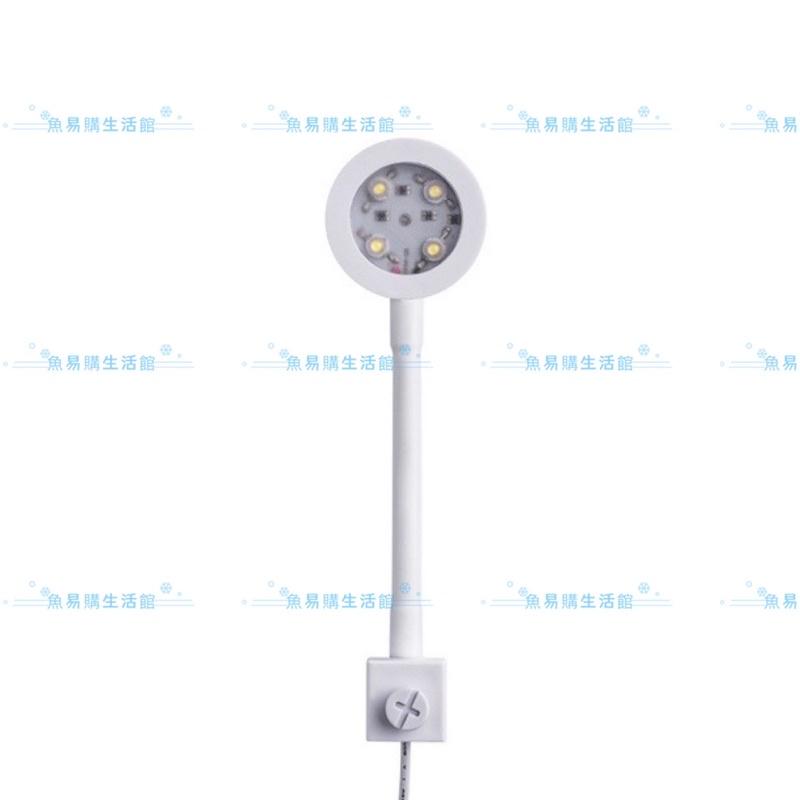 🈶️USB LED 小黑小白圓型夾燈 led 夾燈水族 水草燈  魚缸夾燈 桌燈 LED燈 燈具-細節圖8