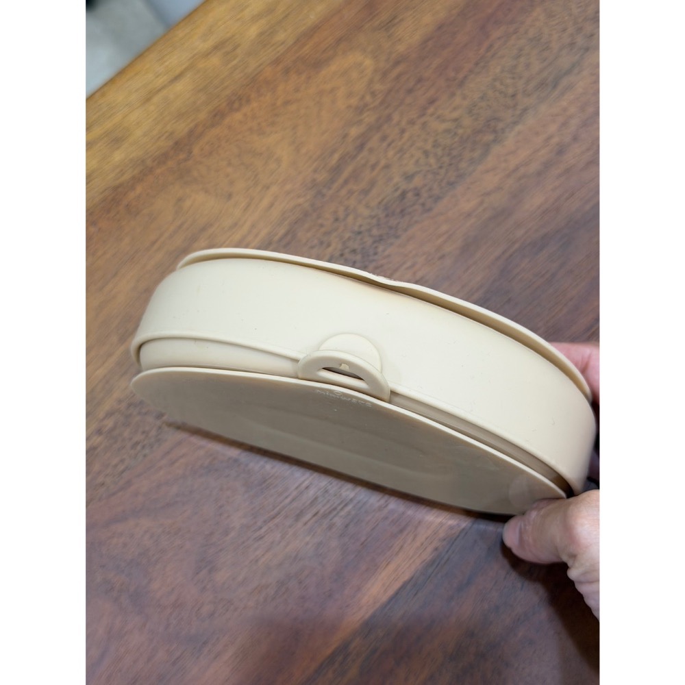 母嬰用品恩典二手群｜高雄-桃🍑（miniware合掌包餐盤）-細節圖2