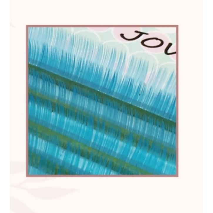 Jovisa【馬卡龍0.07-螢光系列】睫毛 全彩C捲 彩睫-細節圖5