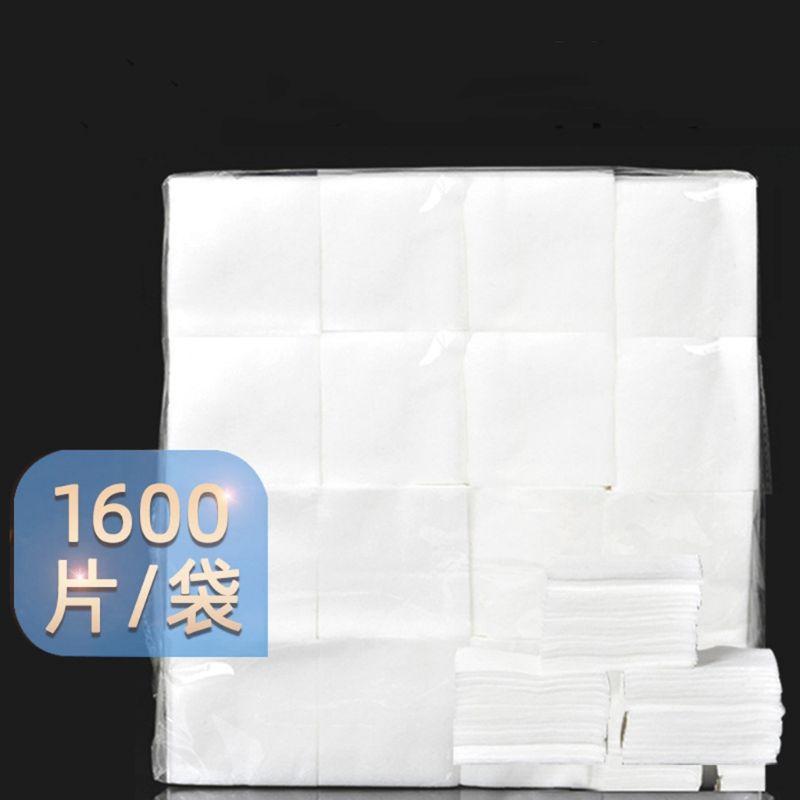 💗現貨💗紋繡專用化妝棉 1600 1200 500 100 片 美甲美睫紋繡美容除毛皆可用-細節圖2