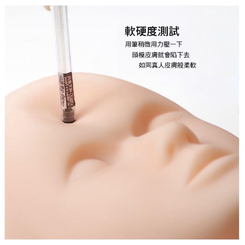 💗現貨💗美睫假人頭/美睫頭模/嫁接練習用/嫁接睫毛檢定用/練習化妝假人頭/練習按​​摩假人頭-細節圖2