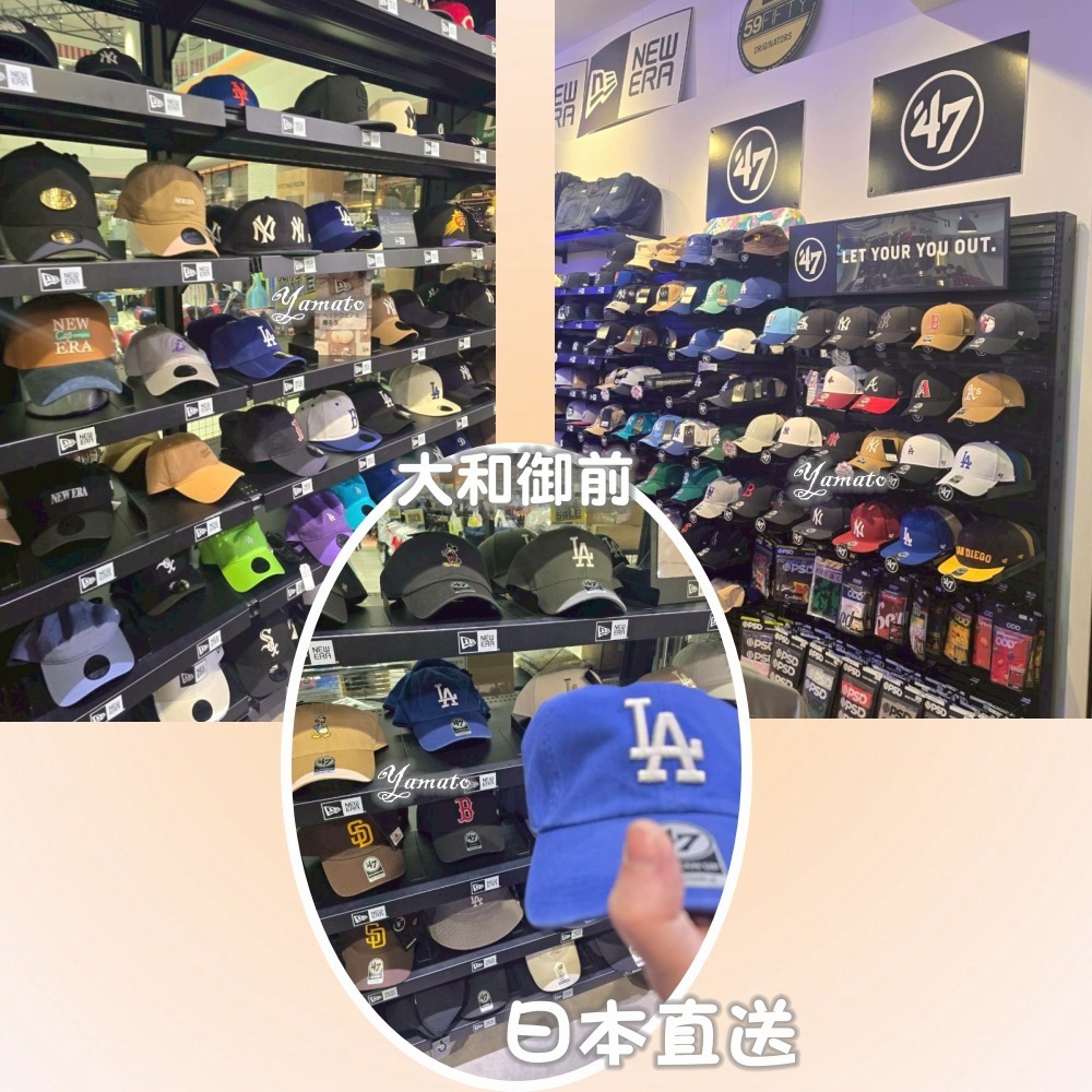 【大和御前】美國大聯盟MLB棒球帽  軟帽  老帽 LA道奇  NY洋基 立體刺繡 日本直送-細節圖8