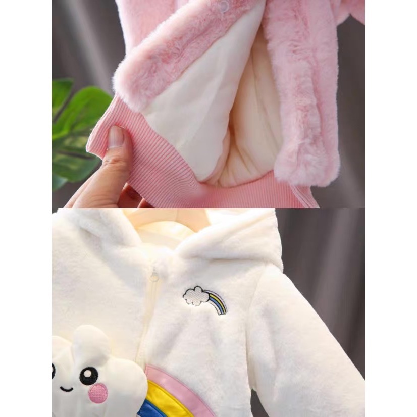 彩虹雲朵外出棉服✨（加厚款）-細節圖5