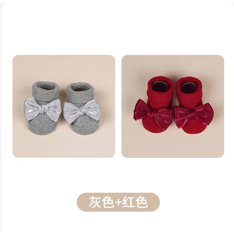 公主小月齡防滑中筒襪✨-規格圖9