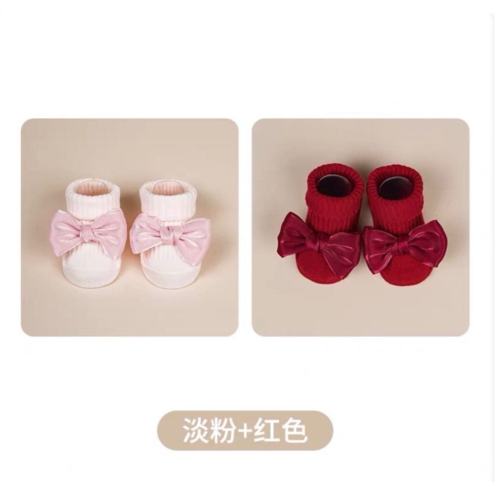 公主小月齡防滑中筒襪✨-規格圖9