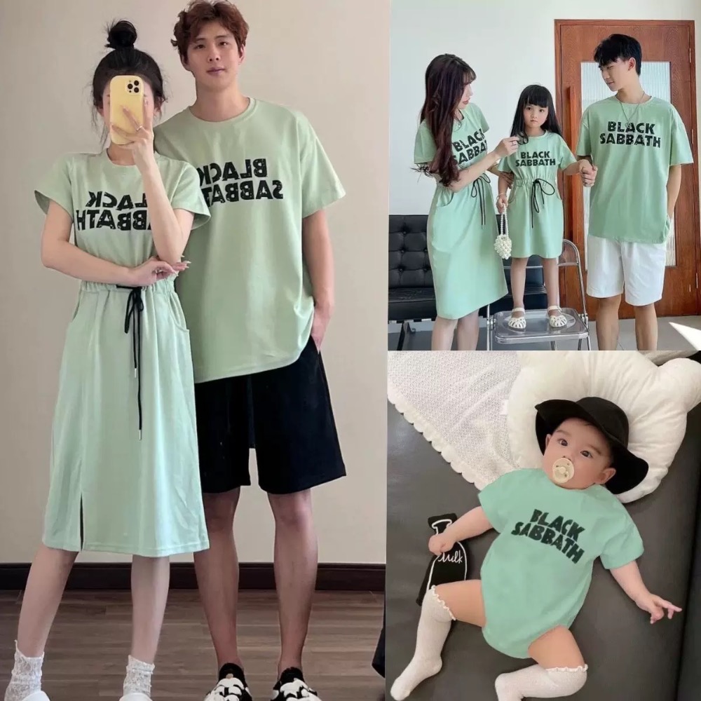 《大人》短袖沙灘家庭裝（一家三口）✨-細節圖3