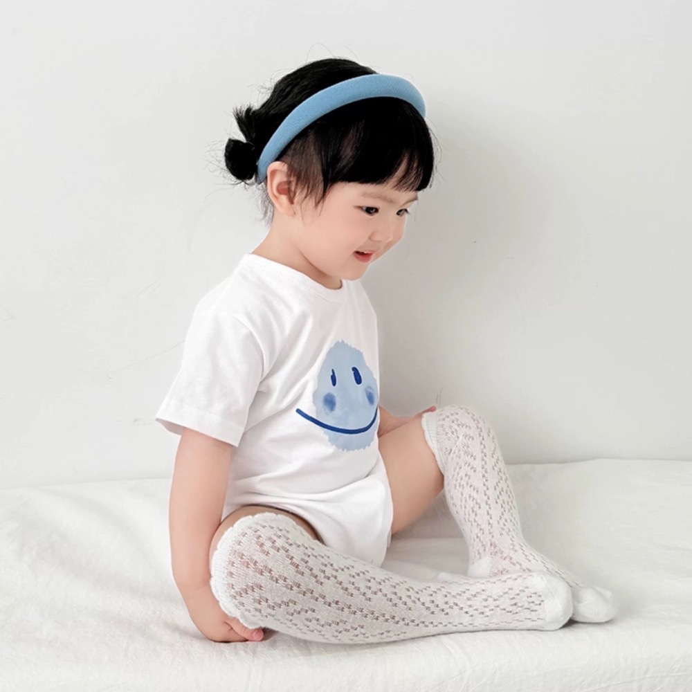 《嬰兒》親子微笑星球短袖包屁衣（一家三口/一家四口）-細節圖2