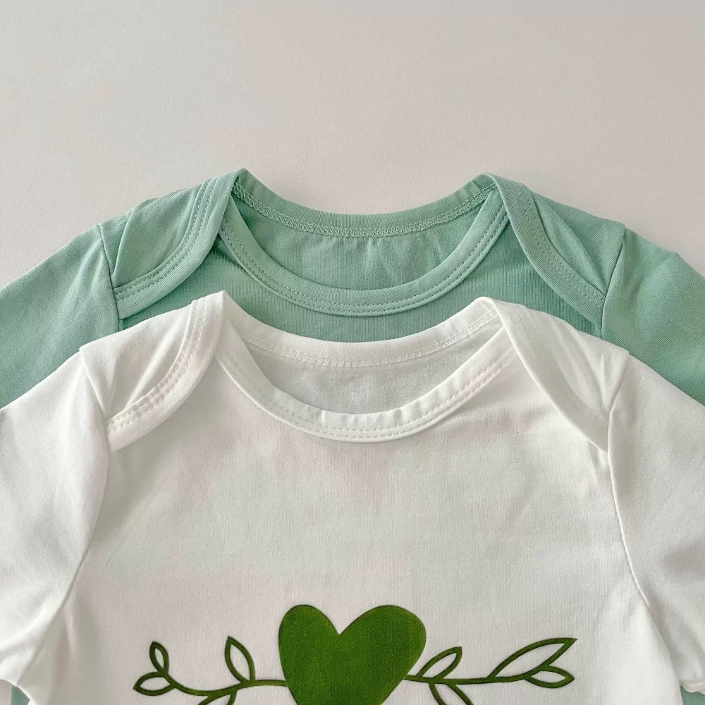 《嬰兒》愛心藤蔓包屁衣✨（一家三口/一家四口）-細節圖8