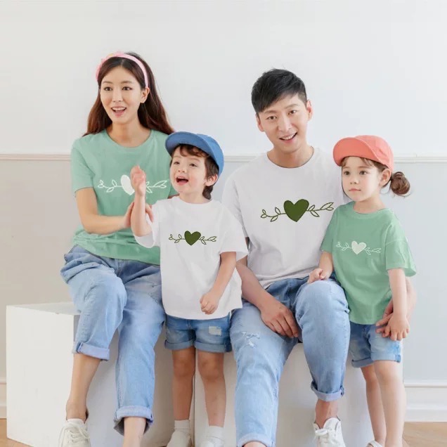 《嬰兒》愛心藤蔓包屁衣✨（一家三口/一家四口）-細節圖11