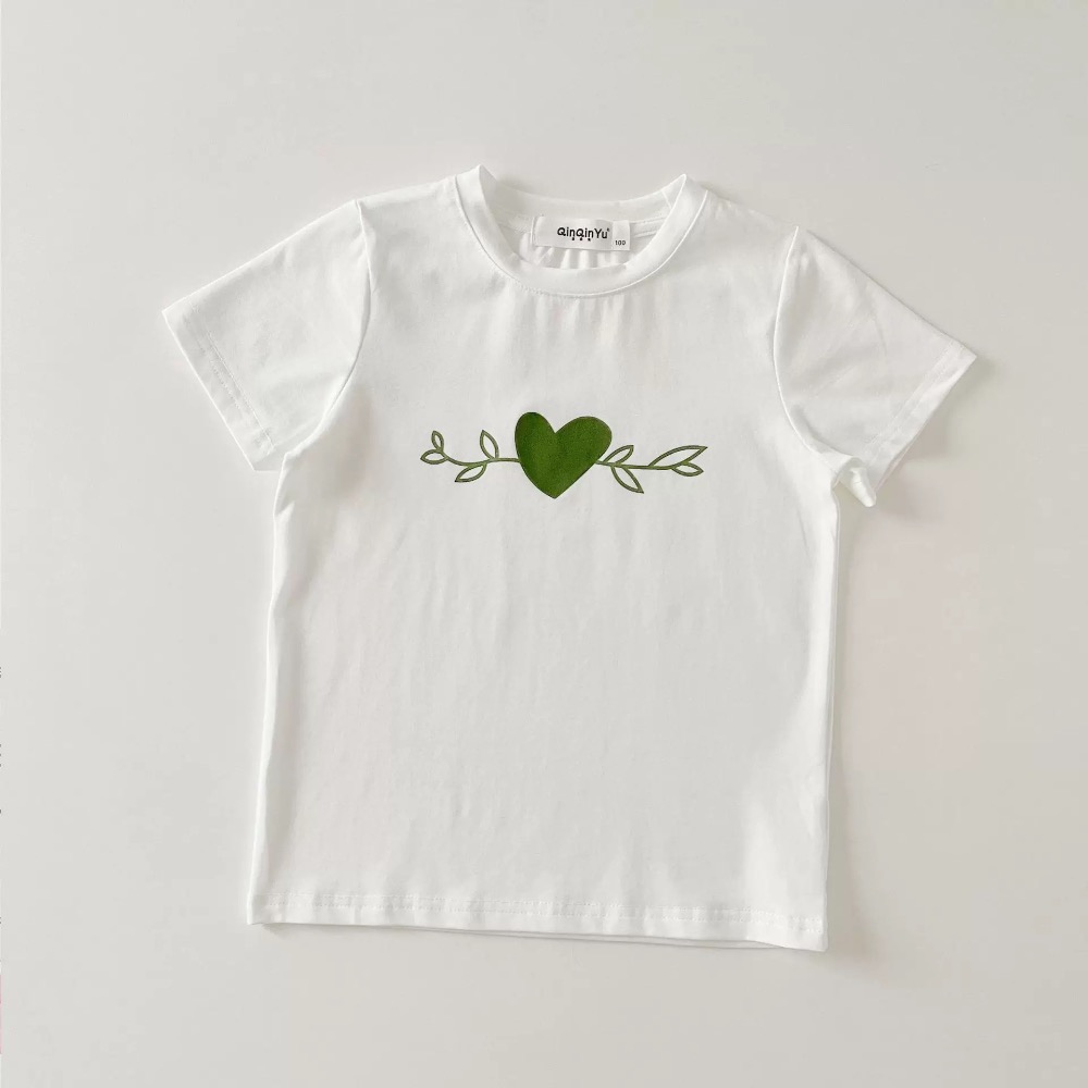 《兒童》愛心藤蔓T恤✨(一家三口/一家四口）-規格圖9