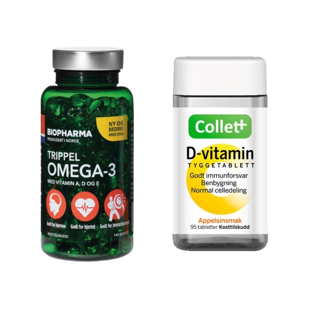 調節生理機能組 (一瓶挪威北極熊三倍濃縮魚油 + 一瓶挪威北極熊維生素D)-細節圖2