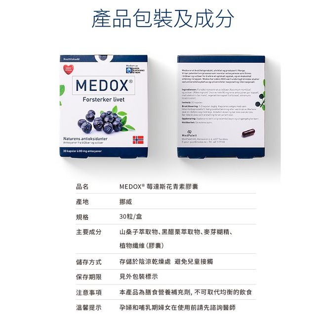 MEDOX 莓達斯藍莓花青素膠囊 11月限量供應 (買六盒送一盒)-細節圖8