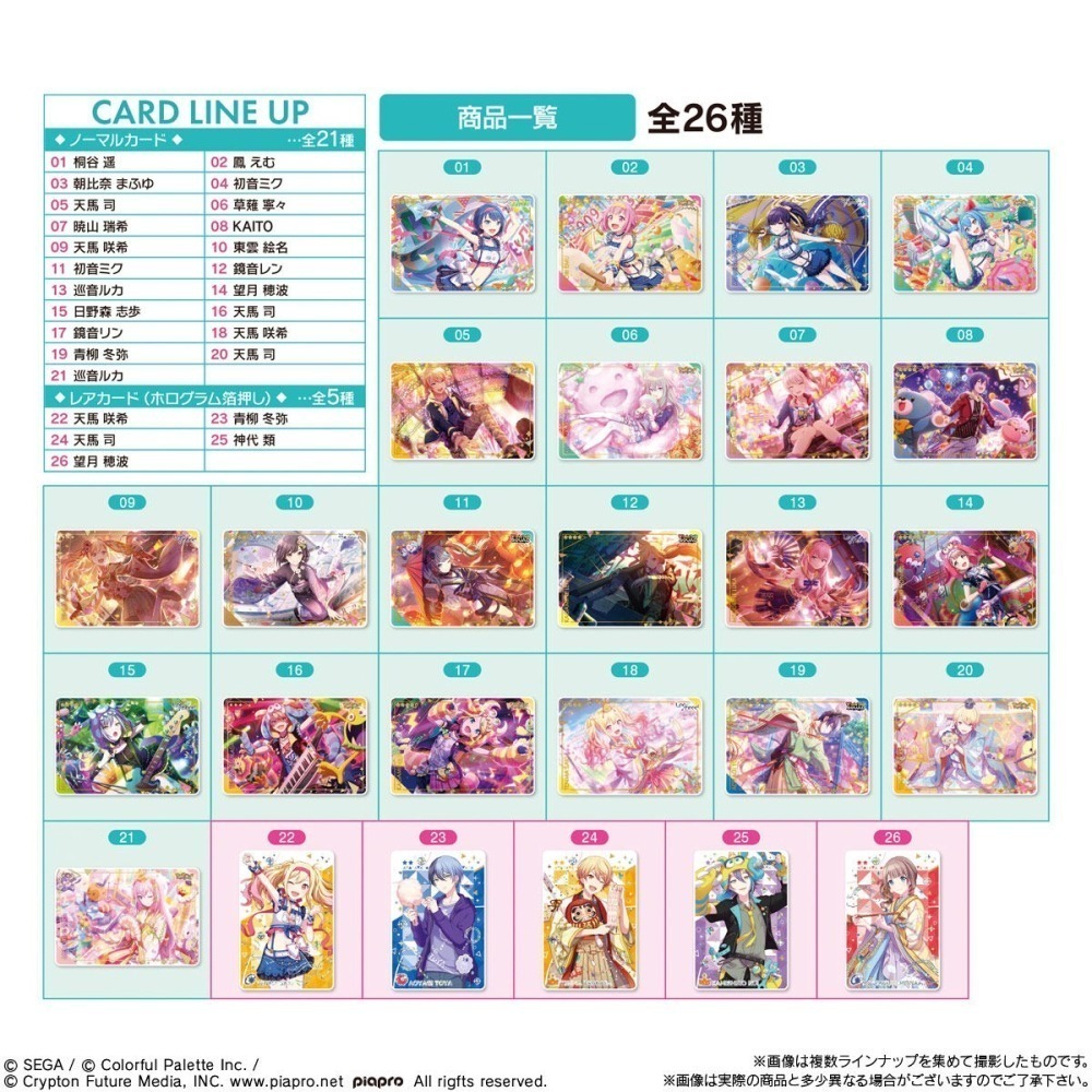 【歐賣小舖】食物已過期 BANDAI 世界計畫 繽紛舞台 feat.初音未來 餅卡 威化餅乾5-細節圖7