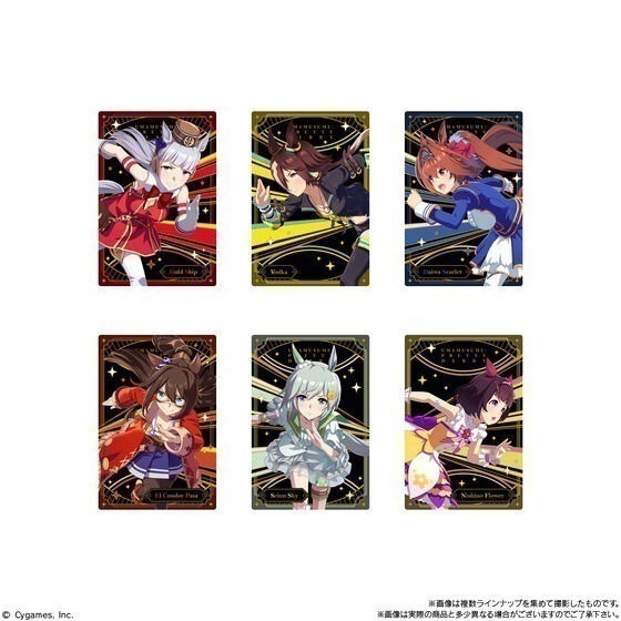 【歐賣小舖】食物已過期 BANDAI 賽馬娘 餅卡 雙威化餅乾 第5R-細節圖5