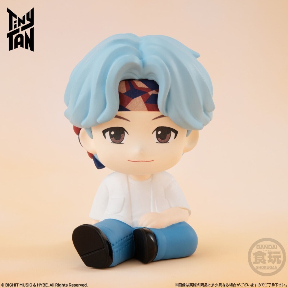【歐賣小舖】BANDAI 食玩 TinyTAN 防彈少年團 BTS 坐姿公仔 Permission to Dance-細節圖6
