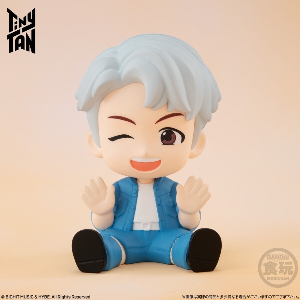 【歐賣小舖】BANDAI 食玩 TinyTAN 防彈少年團 BTS 坐姿公仔 Permission to Dance-細節圖7