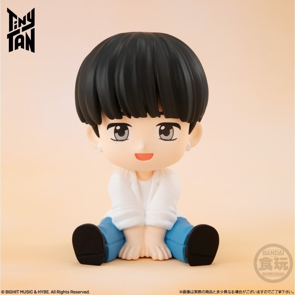 【歐賣小舖】BANDAI 食玩 TinyTAN 防彈少年團 BTS 坐姿公仔 Permission to Dance-細節圖8