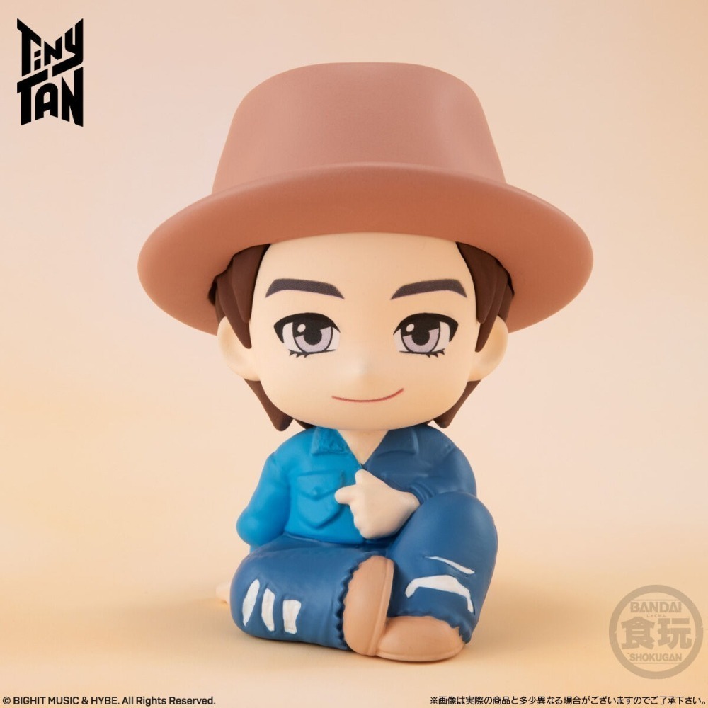 【歐賣小舖】BANDAI 食玩 TinyTAN 防彈少年團 BTS 坐姿公仔 Permission to Dance-細節圖9