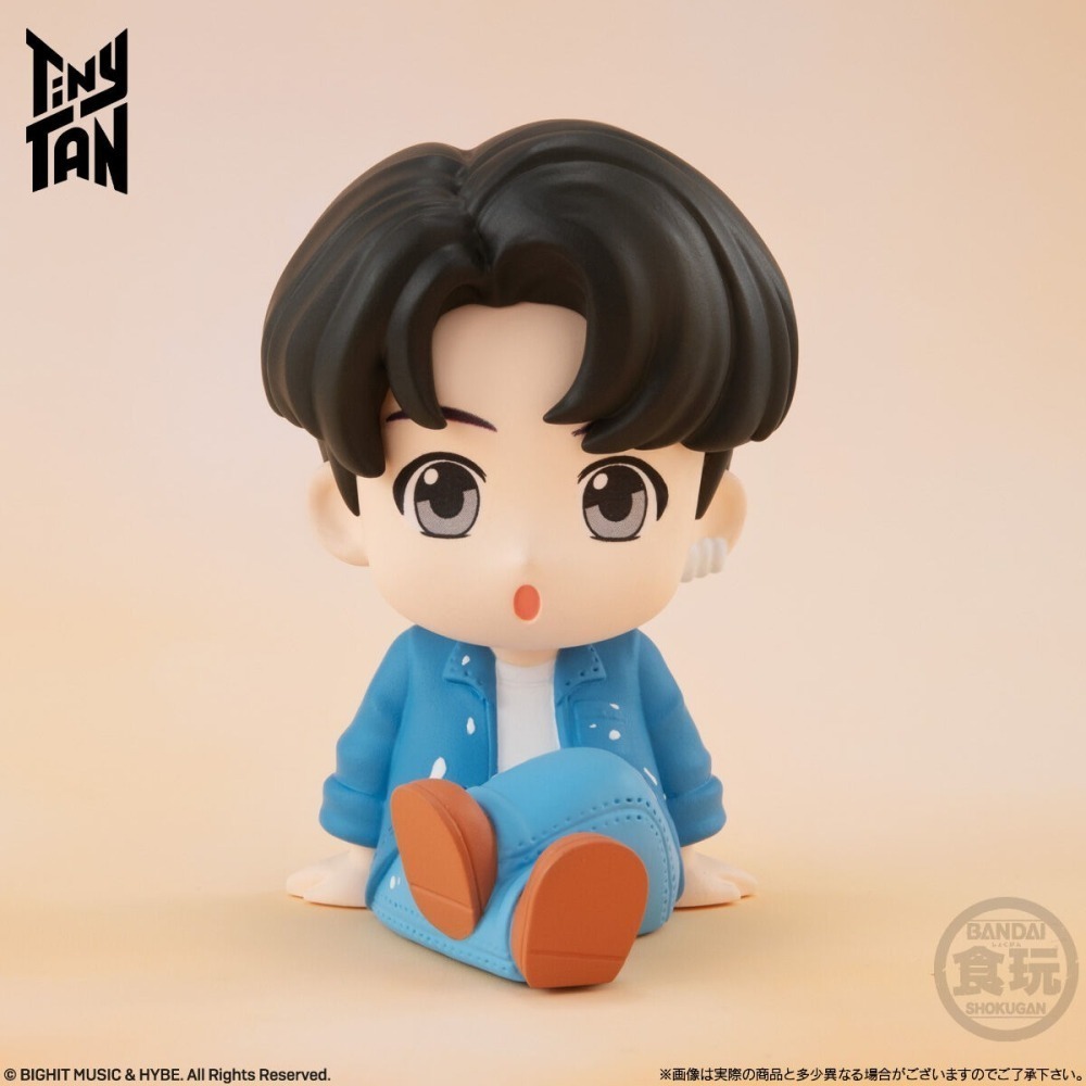 【歐賣小舖】BANDAI 食玩 TinyTAN 防彈少年團 BTS 坐姿公仔 Permission to Dance-細節圖10
