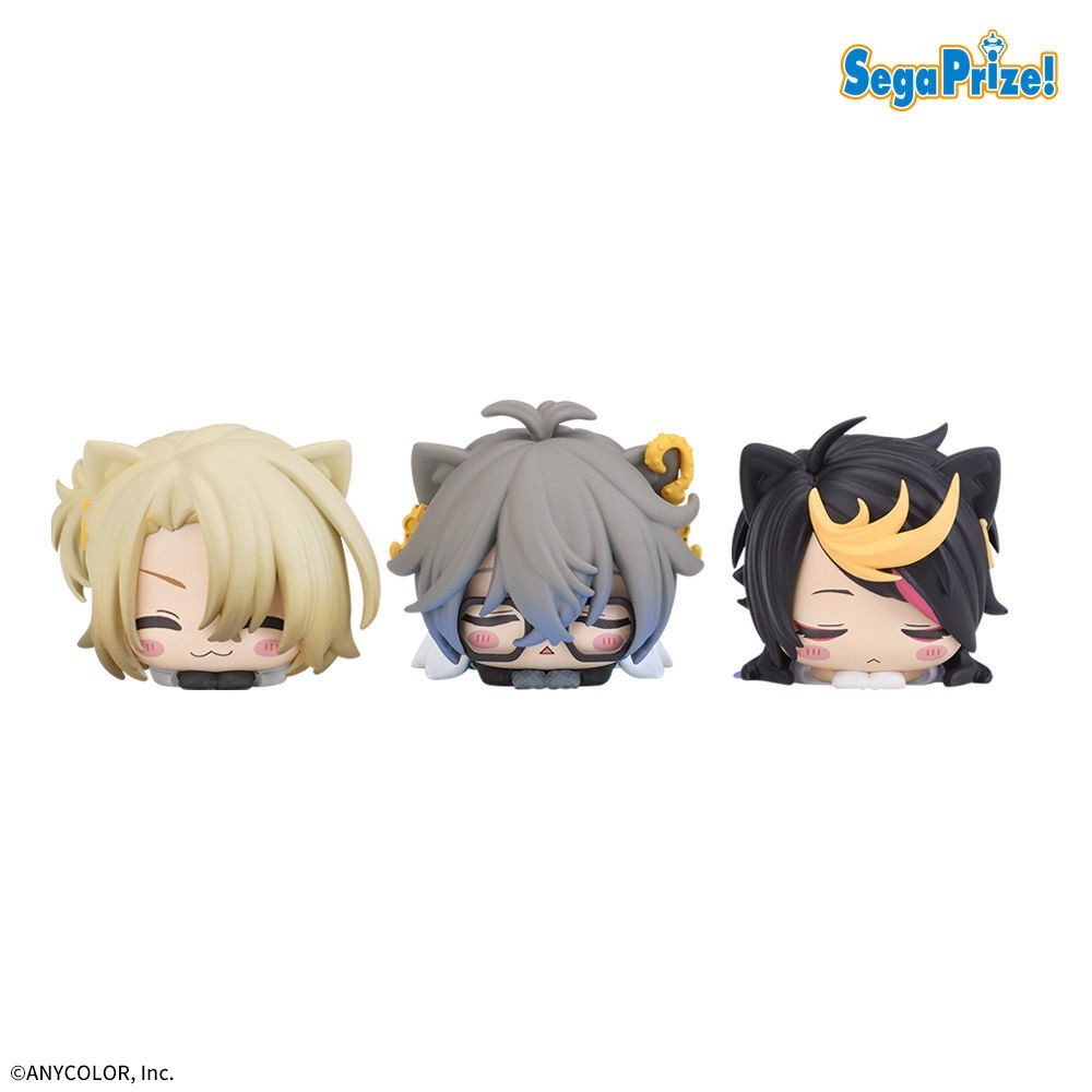 【歐賣小舖】半價出清 SEGA 景品 彩虹社 EN Luxiem 午睡貓耳趴趴公仔 全5種-細節圖2