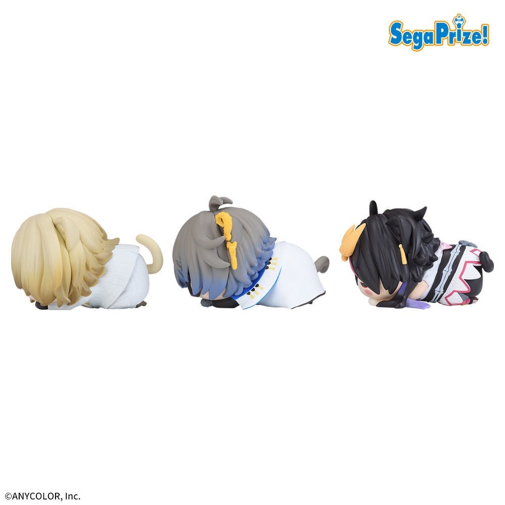 【歐賣小舖】半價出清 SEGA 景品 彩虹社 EN Luxiem 午睡貓耳趴趴公仔 全5種-細節圖3