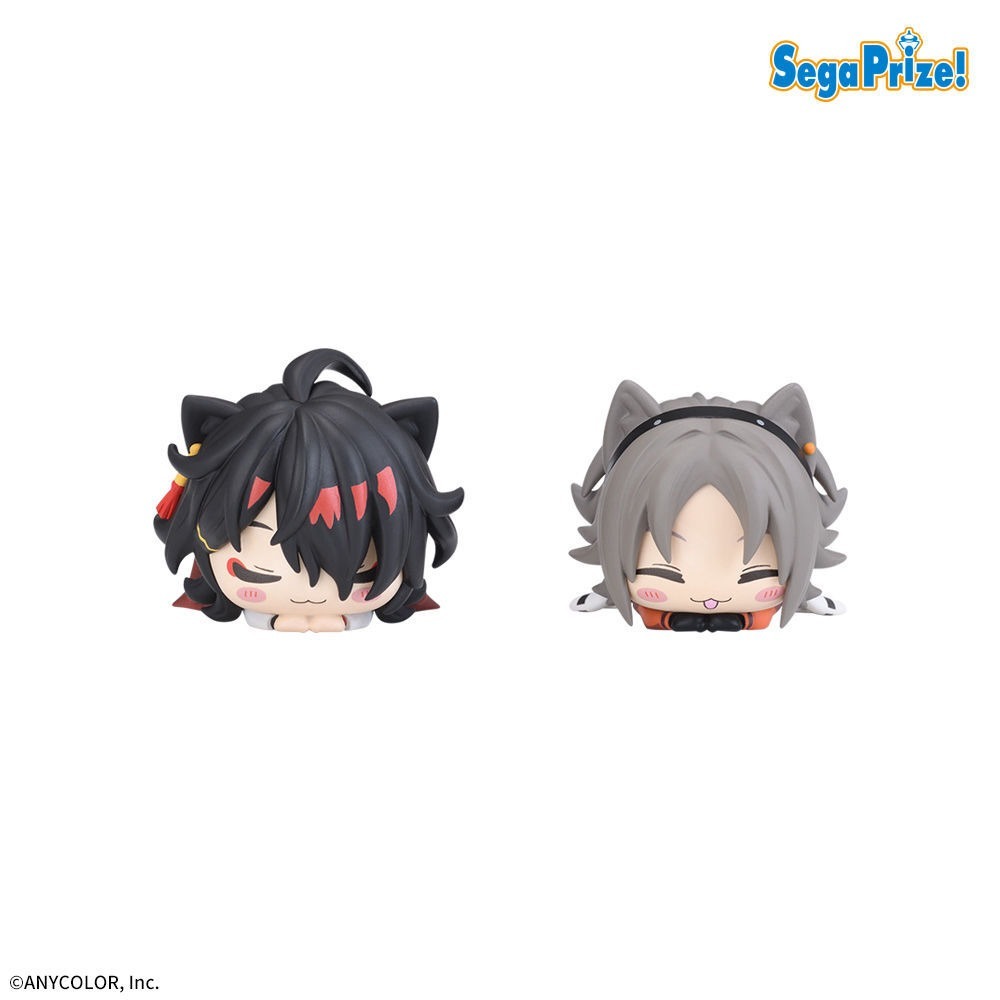 【歐賣小舖】半價出清 SEGA 景品 彩虹社 EN Luxiem 午睡貓耳趴趴公仔 全5種-細節圖4