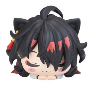 【歐賣小舖】半價出清 SEGA 景品 彩虹社 EN Luxiem 午睡貓耳趴趴公仔 全5種-規格圖5