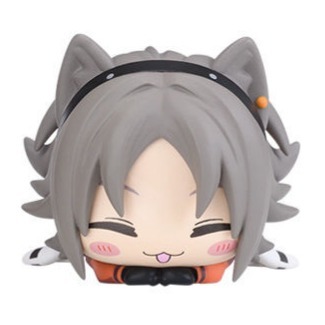 【歐賣小舖】半價出清 SEGA 景品 彩虹社 EN Luxiem 午睡貓耳趴趴公仔 全5種-規格圖5