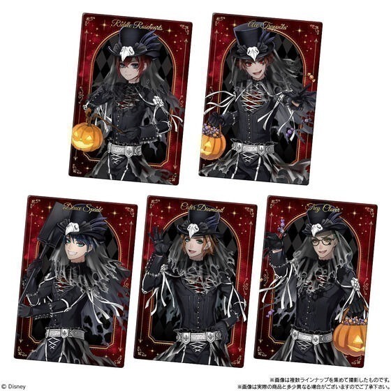 【歐賣小舖】食物已過期 BANDAI 迪士尼扭曲仙境 餅卡 雙威化餅乾3-細節圖3