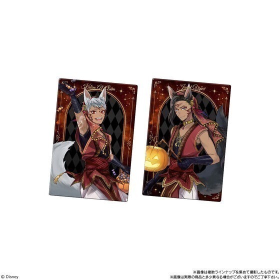 【歐賣小舖】食物已過期 BANDAI 迪士尼扭曲仙境 餅卡 雙威化餅乾3-細節圖6