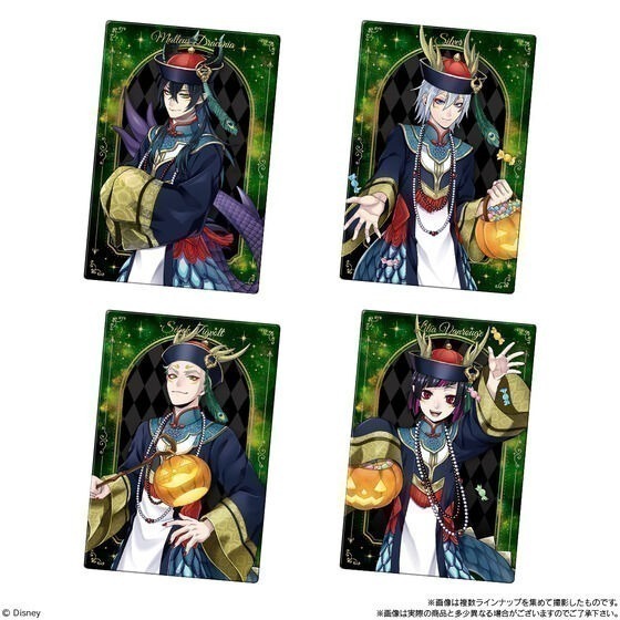 【歐賣小舖】食物已過期 BANDAI 迪士尼扭曲仙境 餅卡 雙威化餅乾3-細節圖9