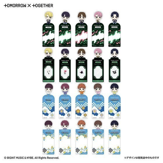 【歐賣小舖】BANDAI TXT TOMORROW X TOGETHER 書籤-細節圖2