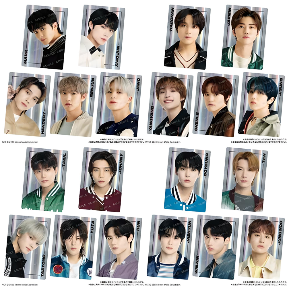 【歐賣小舖】食物已過期 BANDAI NCT 餅卡 威化餅乾-細節圖3