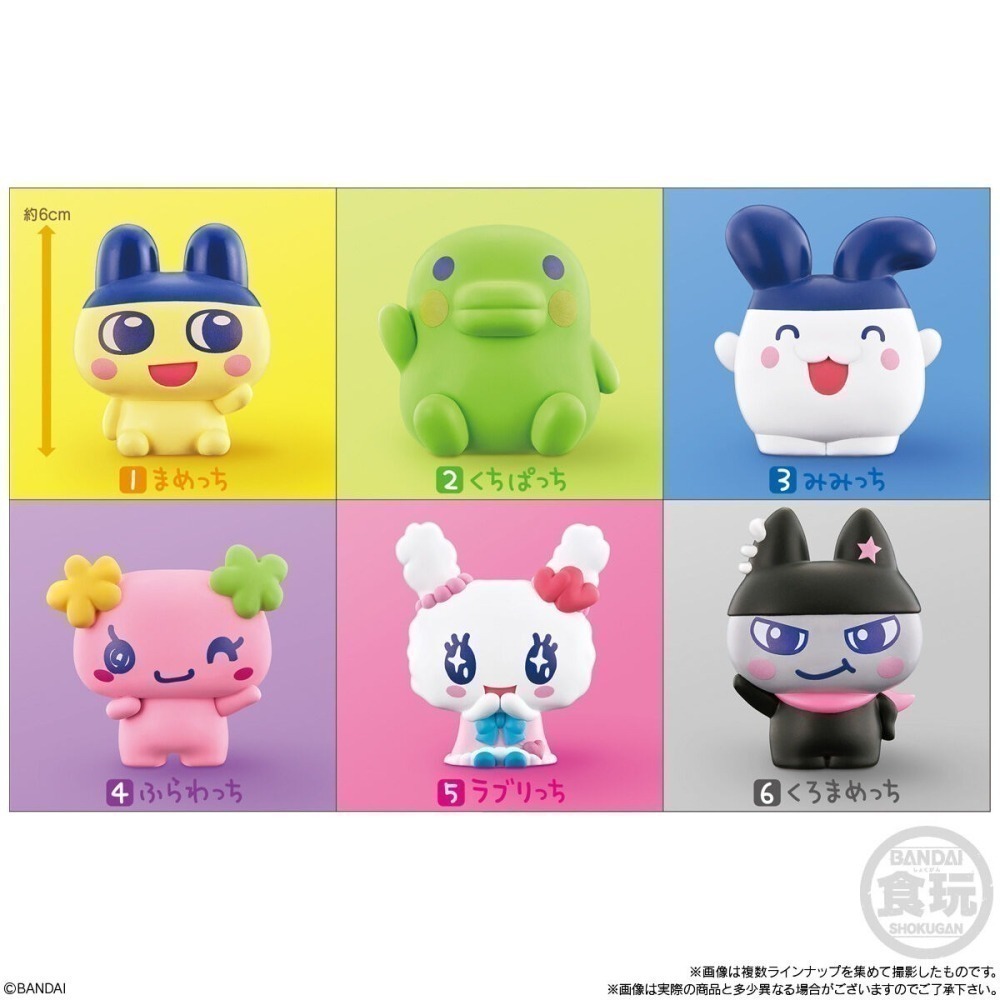【歐賣小舖】BANDAI 食玩 塔麻可吉 好朋友系列 全6種-細節圖2