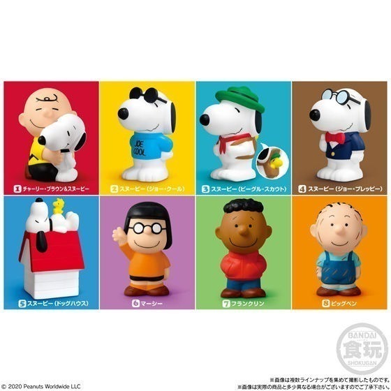 【歐賣小舖】BANDAI 食玩 史努比 好朋友系列2 全8種-細節圖2