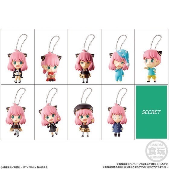 【歐賣小舖】BANDAI SPY×FAMILY 間諜家家酒 安妮亞 公仔吊飾 全10種-細節圖7