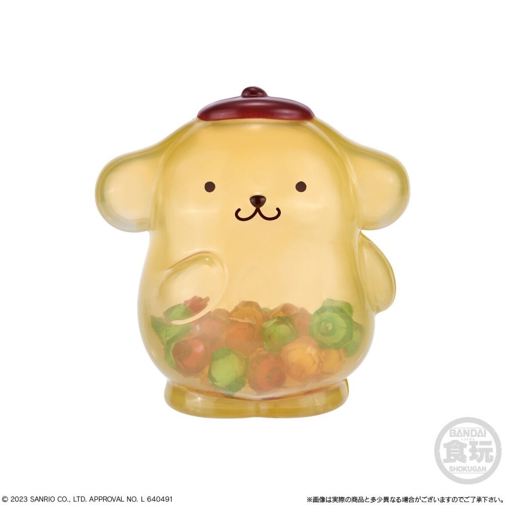 【歐賣小舖】現貨 BANDAI 食玩 三麗鷗 水晶公仔 全8種 盲抽（隨機出貨）-細節圖6