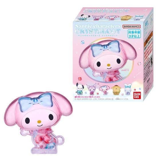 【歐賣小舖】BANDAI 食玩 三麗鷗 水晶公仔 全5種-規格圖6