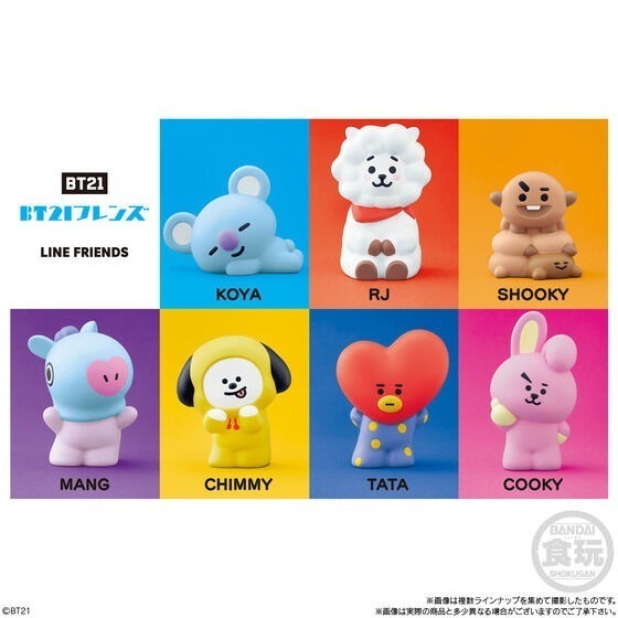 【歐賣小舖】BANDAI 食玩 BT21 好朋友系列1 全7種-細節圖10